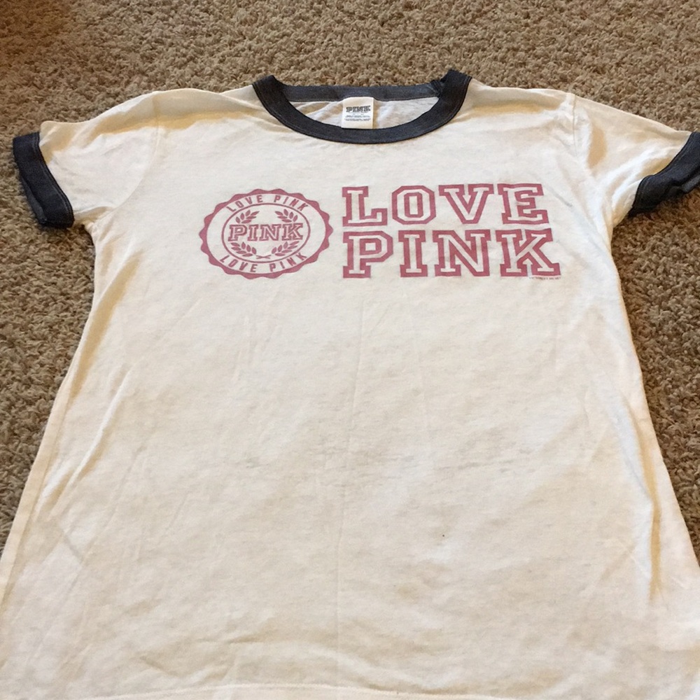 PINK Burnout Tee